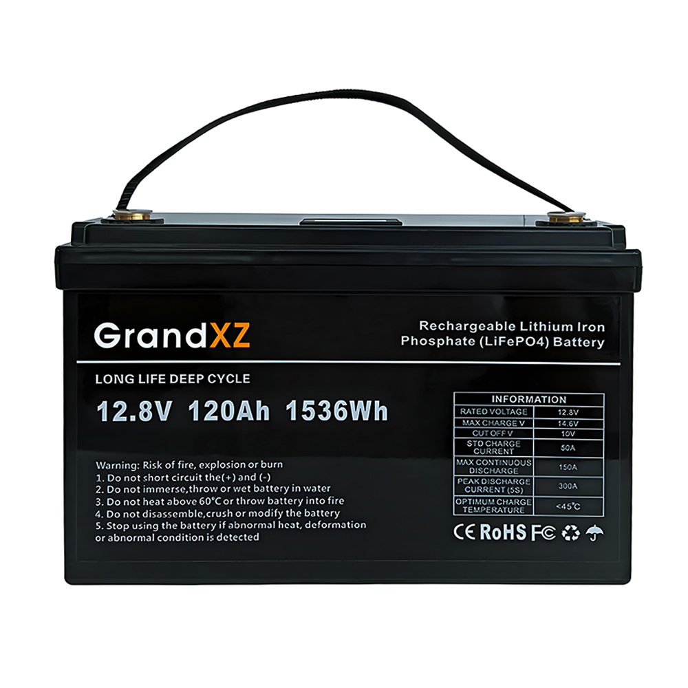 太陽能房車電池 12V120AH 帶電量顯示鋰電池定制廠家