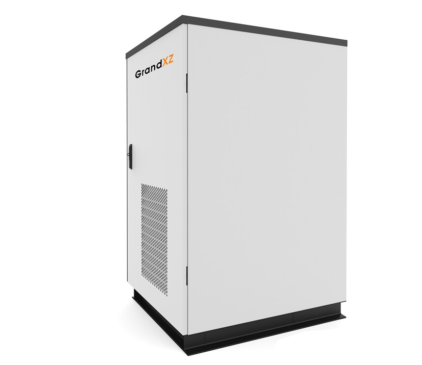grandxz雄展能源20kw/57kwh儲(chǔ)能柜背面